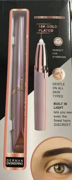 Rechargeable Eyebrow Hair Remover - Precise and Easy to Use