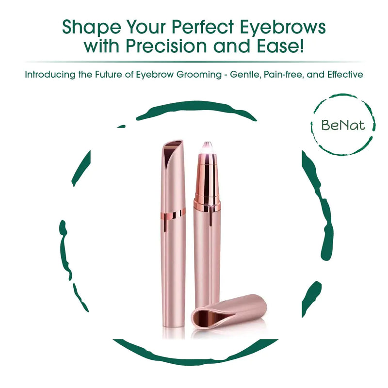 Rechargeable Eyebrow Hair Remover - Precise and Easy to Use