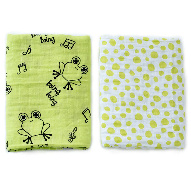 Milk&Moo Cacha Baby Swaddle Blanket - Perfect Soft Cotton for Newborns