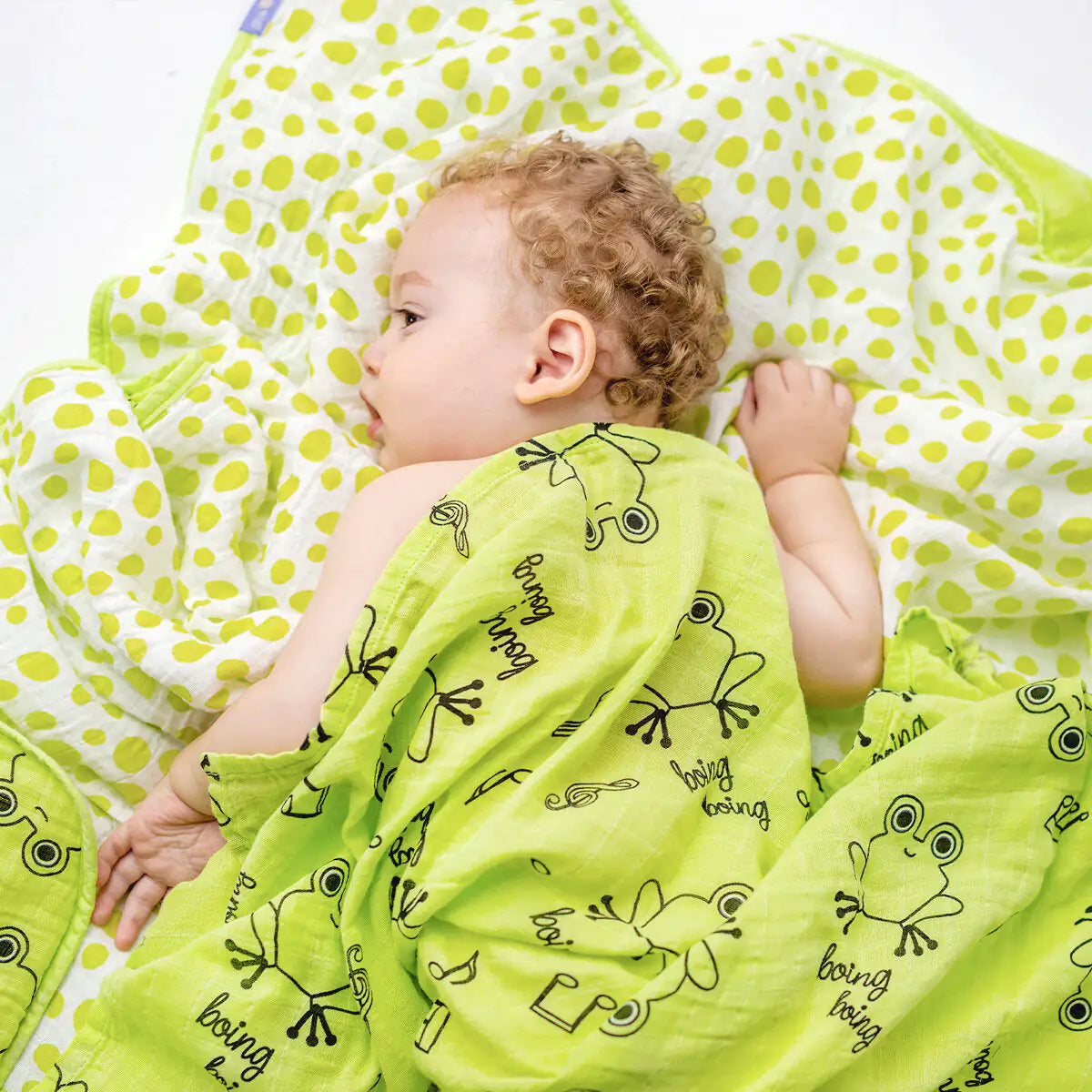 Milk&Moo Cacha Baby Swaddle Blanket - Perfect Soft Cotton for Newborns